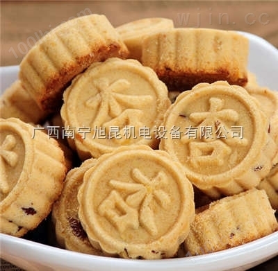 玉林炒米饼机，贵港杏仁饼机，南宁杏仁饼生产线
