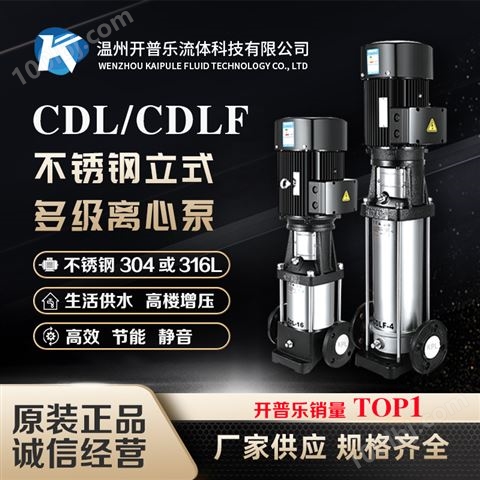 轻型立式多级增压泵 50CDLF12-1